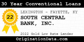 SOUTH CENTRAL BANK 30 Year Conventional Loans gold
