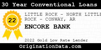 ENCORE BANK 30 Year Conventional Loans gold