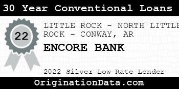 ENCORE BANK 30 Year Conventional Loans silver