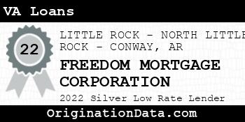 FREEDOM MORTGAGE CORPORATION VA Loans silver