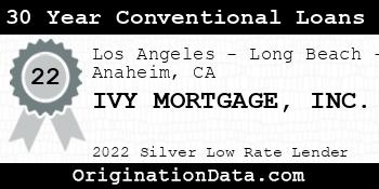 IVY MORTGAGE 30 Year Conventional Loans silver