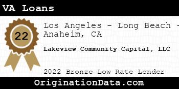 Lakeview Community Capital VA Loans bronze