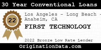 FIRST TECHNOLOGY 30 Year Conventional Loans bronze
