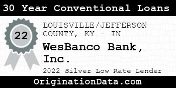 WesBanco Bank 30 Year Conventional Loans silver