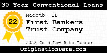 First Bankers Trust Company 30 Year Conventional Loans gold