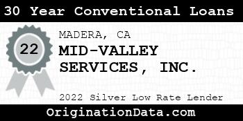 MID-VALLEY SERVICES 30 Year Conventional Loans silver