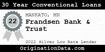 Frandsen Bank & Trust 30 Year Conventional Loans silver