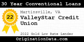 ValleyStar Credit Union 30 Year Conventional Loans gold