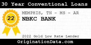 NBKC BANK 30 Year Conventional Loans gold