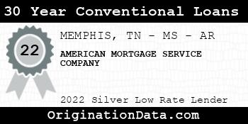 AMERICAN MORTGAGE SERVICE COMPANY 30 Year Conventional Loans silver