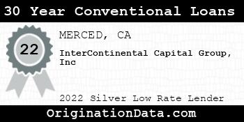 InterContinental Capital Group Inc 30 Year Conventional Loans silver