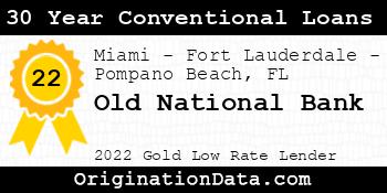 Old National Bank 30 Year Conventional Loans gold