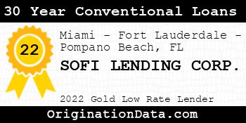 SOFI LENDING CORP. 30 Year Conventional Loans gold