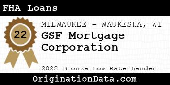 GSF Mortgage Corporation FHA Loans bronze