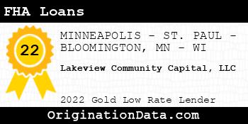 Lakeview Community Capital FHA Loans gold