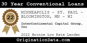 InterContinental Capital Group Inc 30 Year Conventional Loans bronze