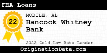 Hancock Whitney Bank FHA Loans gold