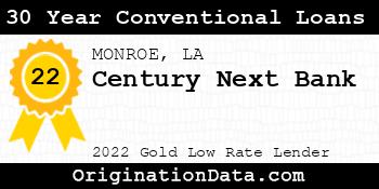 Century Next Bank 30 Year Conventional Loans gold