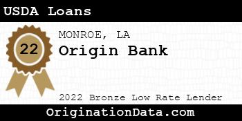 Origin Bank USDA Loans bronze