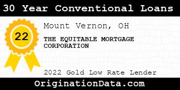 THE EQUITABLE MORTGAGE CORPORATION 30 Year Conventional Loans gold