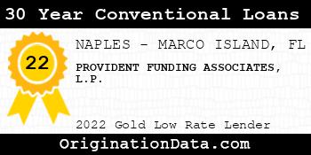 PROVIDENT FUNDING ASSOCIATES L.P. 30 Year Conventional Loans gold