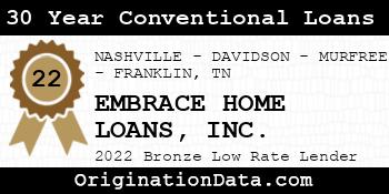 EMBRACE HOME LOANS 30 Year Conventional Loans bronze