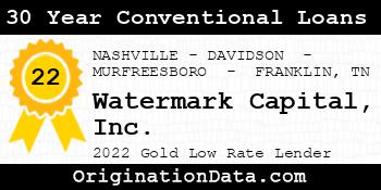 Watermark Capital 30 Year Conventional Loans gold