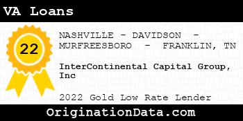 InterContinental Capital Group Inc VA Loans gold