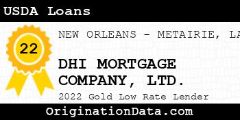 DHI MORTGAGE COMPANY LTD. USDA Loans gold