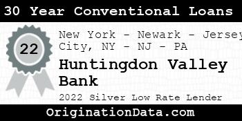 Huntingdon Valley Bank 30 Year Conventional Loans silver
