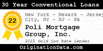 Poli Mortgage Group 30 Year Conventional Loans gold