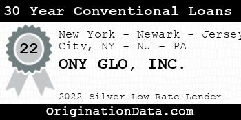 ONY GLO 30 Year Conventional Loans silver