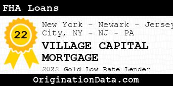 VILLAGE CAPITAL MORTGAGE FHA Loans gold