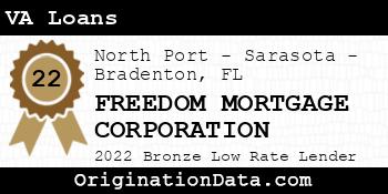 FREEDOM MORTGAGE CORPORATION VA Loans bronze