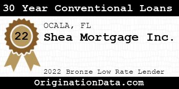 Shea Mortgage 30 Year Conventional Loans bronze