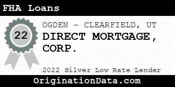 DIRECT MORTGAGE CORP. FHA Loans silver