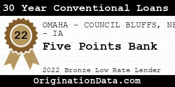 Five Points Bank 30 Year Conventional Loans bronze