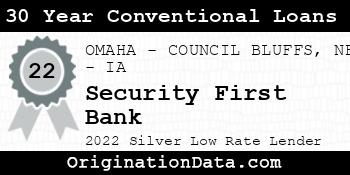 Security First Bank 30 Year Conventional Loans silver