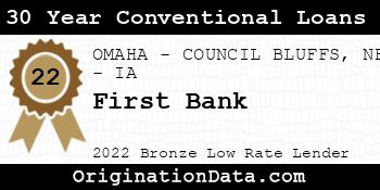 First Bank 30 Year Conventional Loans bronze