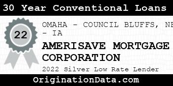 AMERISAVE MORTGAGE CORPORATION 30 Year Conventional Loans silver