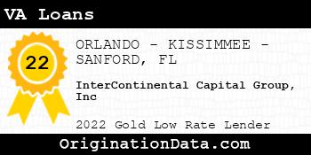 InterContinental Capital Group Inc VA Loans gold