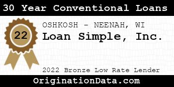 Loan Simple 30 Year Conventional Loans bronze