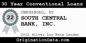 SOUTH CENTRAL BANK 30 Year Conventional Loans silver
