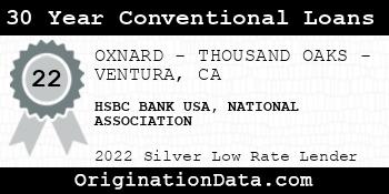 HSBC BANK USA NATIONAL ASSOCIATION 30 Year Conventional Loans silver