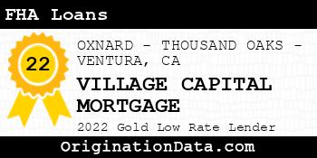 VILLAGE CAPITAL MORTGAGE FHA Loans gold
