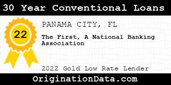 The First A National Banking Association 30 Year Conventional Loans gold