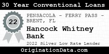 Hancock Whitney Bank 30 Year Conventional Loans silver