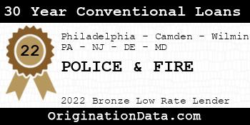 POLICE & FIRE 30 Year Conventional Loans bronze