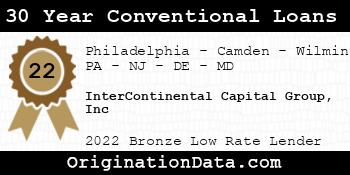 InterContinental Capital Group Inc 30 Year Conventional Loans bronze