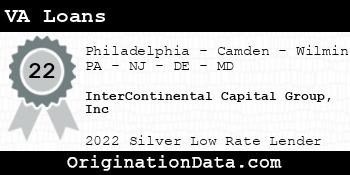 InterContinental Capital Group Inc VA Loans silver